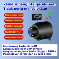 Penawaran terbaik cctv mini kamera mini cctv wifi Smart Indoor IP Camera Full HD 5MP Definisi tinggi