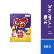 Dumex Dugro Sure Original/Asli Tailored Nutrition Milk Formula 1-9 years (600g) (Susu, Milk Powder, 