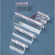 ACRYLIC HINGES Available in sizes 2.5cm, 3cm, 4.5cm and 6.5cm