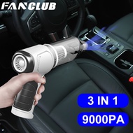 【LZ】☫♙▼  9000Pa 3 in 1 Car Wireless Vacuum Cleaner 120W Blowable Cordless Handheld Auto Vacuum Home   Car Dual Use Mini Vacuum Cleaner