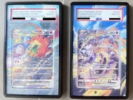 美版 噴火龍VS 超夢夢 大戰圖 PSA 10 Charizard VSTAR & Mewtwo VSTAR Pokemon Cards