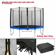 [P Prettyia] PE Mesh Trampoline Replacement Safety Net Strong Enclosure Fence for Outdoor Round 6 Po
