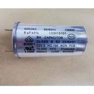 Electrolux Capasitor 8uf Edv600 Edv705 Edv7552 Edv6552 Edv7051 Edv6051 Edv605