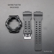GA700/710/735 Ice Tough Black samurai Watch Band & Case Replacement Set (5413/5522)
