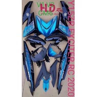 HLD RACING BODY COVER SET DESIGN STICKER TANAM Y SUKU Y15 Y15ZR V2 EXCITER RC 2020 , EXCITER CITY >>