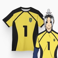 Blue Lock Sport and Cosplay T-shirt, Gin Gagamaru Goalkeeper Unisex Football Shirt, Soccer Jersey, P