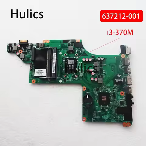Hulics Used For HP PAVILION DV6 DV6-3000 Laptop Motherboard 637212-001 637212-501 DALX6HMB6C0 With I