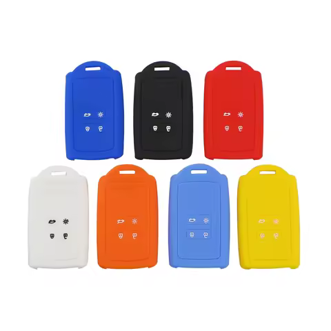 Silicon Key Case Cover for Dacia 3 Renault Captur Zoe Espace 5 Clio Megane 4 Arkana Protective Key A