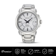 New Jam Tangan Pria Seiko Premier Quartz Perpetual Calendar White