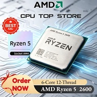 AMD | 100% Brand New and Original AMD Ryzen 5 R5 2600 3.4GHz 6-Core 12-Thread CPU Processor Socket A