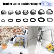 HILDAR Faucet Adapter Set, Metal 18/20/22/24mm To 22mm Water Filter Adapter, Useful With Washer Fauc