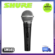 Shure SM58S ไมโครโฟนเสียงพร้อมสวิตช์เปิด/ปิด (SM-58S / SM-58 / SM58)