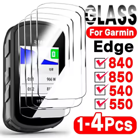 9H Hardness Tempered Glass Screen Protector for Garmin Edge 840/540 GPS Anti-scratch Shockproof Prot