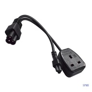 SUP 30cm Long Power Distribution Cable C6 To C5 Conversion Wire Line With UK Port