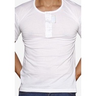 TOKOPIDIA MEGA CLEARANCE Original Pagoda T-shirt Baju Lelaki ( Chung Kai ) Cotton Button T-Shirt 402