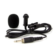 3.5mm Jack Screw Lock Tie on Clip Lapel Mic Lavalier Microphone For Wireless Karaoke System Beltpack