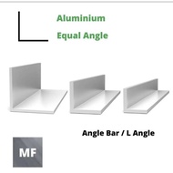 🔥🔥Ready Stock🔥🔥Aluminium Equal Angle Bar L Shape Bar Aluminium Angle Bar Corner Track (2ft, 4ft)