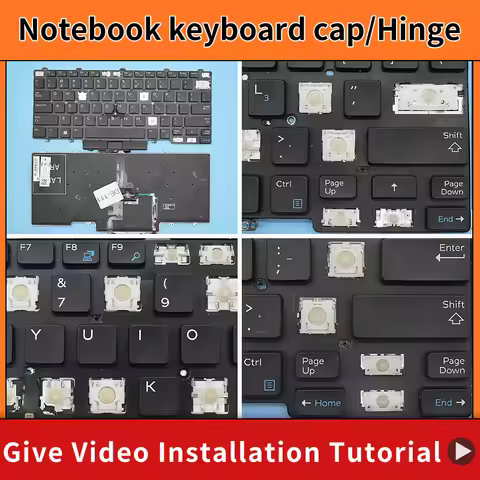 Replacement Keycap Key cap Hinge for Dell Latitude 3340 3350 5480 5490 E7450 E5450 E7470 E5470 0D19T