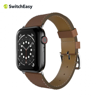 SwitchEasy 真皮表带系列/Classic Genuine Leather Watch Band For Apple Watch (7/6/5/4/SE_38-41mm) 棕色