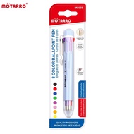 【Get the Perfect Fit】 Motarro Set 8 Colors For One Storage -Point Pen 0.7mm Multicolor Pen Quick Dry