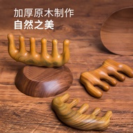 Hot Sale#Star Ebony Massage Comb Meridian Head Massager Comb Multifunctional Head Therapy Acupunctur