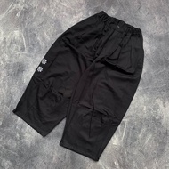 NOTBADCLUB BAGGY BALLON PANTS BLACK - CHINO BALLON NBC