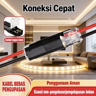 Fast Cable Connection Socket Connector Terminal Block D2 Low Voltage/led strip connectors/2 pin led 