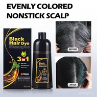 Cosmpro Three-in-One Hair Dyeing Shampoo Suitable for Men Women, Cover White Hair, Instant Dyeing, S
