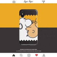 史努比 Snoopy 手機殼訂做 蘋果 iPhone Xs Max XR case 及 huawei 華為 p30 pro 手機殼