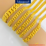 TukangemaS rantai tangan emas 916 melor pasir emas916 original gelang emas emas kelantan bunga melor