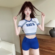Korean Girl Group Stage Costume Cheerleading Performance Student Group Games Cheerleading Jazz Dance