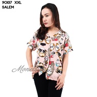 90137 Blouse Tops Retro XXL Jumbo Cheap Tops For Women Today