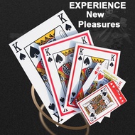 New nice 54pcs Large Playing Cards 12.5x9cm Baccarat Texas Hold'em Cards Poker Game Poker Cards