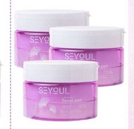 โปรพิเศษ🎉Toner Pad SEYOUL เอสเซ้นส์ทำความสะอาดล้ำลึกมีโมเลกุลของ Hyluronoc Acid ให้ความชุ่มชื้นและดู