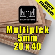 Triplek / Multiplek 5Mm ( 20X40 )Cm