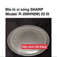 Sharp R-209VN(W) microwave plate microwave sharp