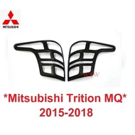 Tail Light Cover Mitsubishi triton MQ 2015-2018 Matte Black 2017 Accessories