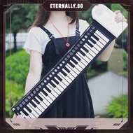 [eternally.sg] Portable Foldable Roll Up Piano 49 Keys Silicone Soft Keyboard Electronic Organ