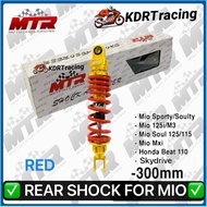 REAR SHOCK MTR MT-008-280MM-300MM FOR Mio Sporty/Mio Soul/ Mio Soul I 125/Mio I 125/SkyDrive