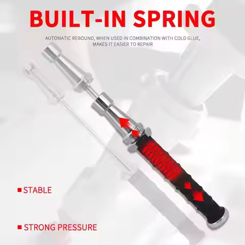 26-42CM Telescopic Small Pull Hammer Car Dent Repair Tool Hammer Sliding Hail Anti-Skating Mini Hamm