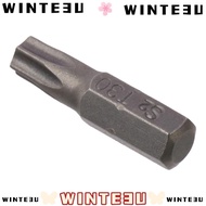 WINTE3U 1pc Torx Bits, T6-T40 25mm Length Screw Driver Bit, Durable S2 Alloy Steel 1/4 Inch Hex Shan