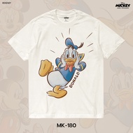 Power 7 Shop Donald Duck Cartoon T-Shirt Original Copyright DISNEY (MK-180)