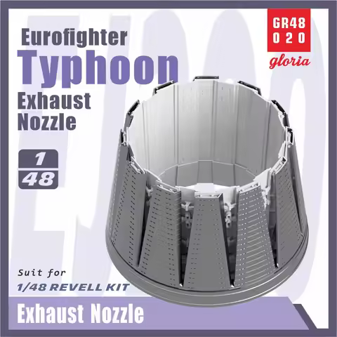 ETmodel 1/48 Scale Eurofighter Typhoon Exhaust Nozzle for REVELL Kit Modification Upgrade Hobby Acce