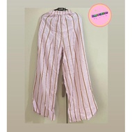 [READY] Stripes Lilith Pants Linen Strawberry by BYNEETH