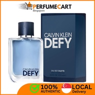 Calvin Klein Defy Edt For Men 100ML / 100ML Tester [Brand New 100% Authentic Perfume Cart]