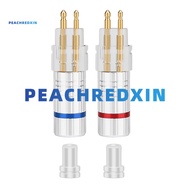 [♥Heart]  2Pcs Earphone Cable Pin Plug Connector for Sennheiser HD650 HD600 HD580 HD25