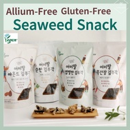 [Seaweed Snack] Vegetarian Snack Bugak Allium Free Gluten Free 50g/160g