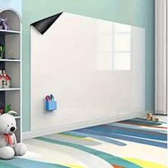 1 Roll Self-Adhesive Whiteboard/Chalkboard Wall Sticker With Eraser, Office & Home Decor Canvas Memo