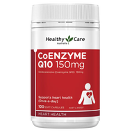 Healthy Care CoEnzyme Q10 150mg - 100 Capsules exp 04/2026