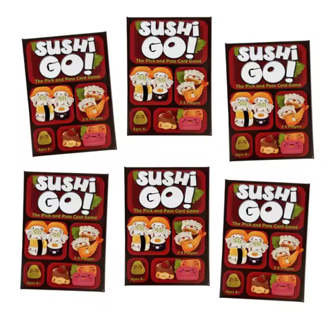 1pc Sushi Go Family Gathering Board Game Card,Fun Card Game Sushi Go Party Card Games Deck Roll Crea